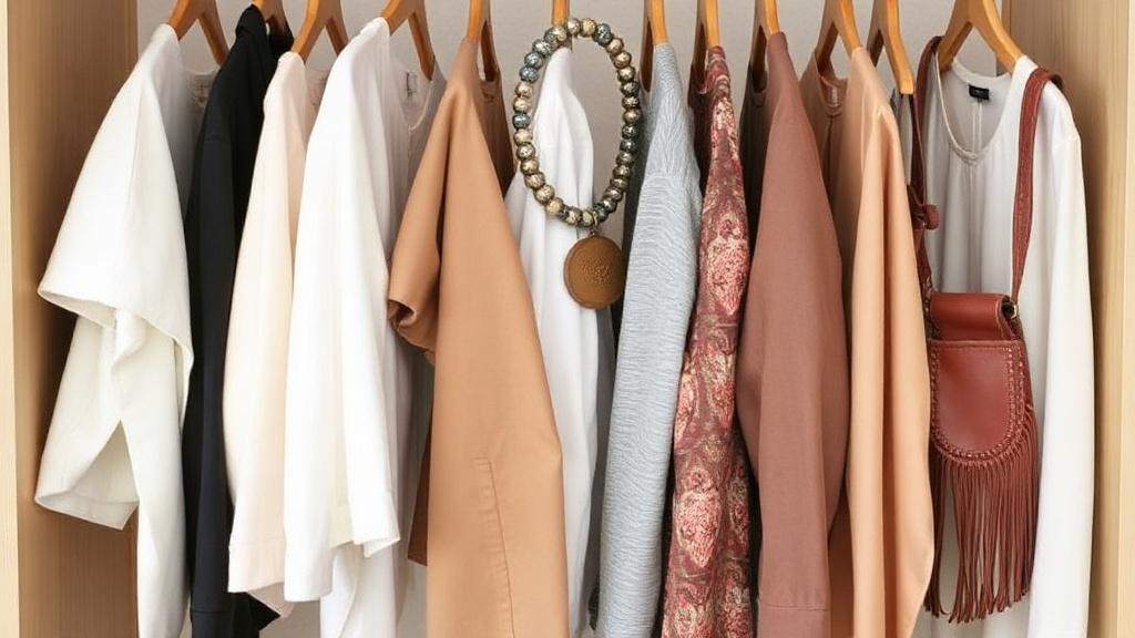 Accessoires als Blickfang einer schlichten Garderobe. Die Kunst der Reduktion: Warum eine schlichte Garderobe funktioniert Accessoires als Blickfang einer schlichten Garderobe. Die Kunst der Reduktion: Warum eine schlichte Garderobe funktioniert
